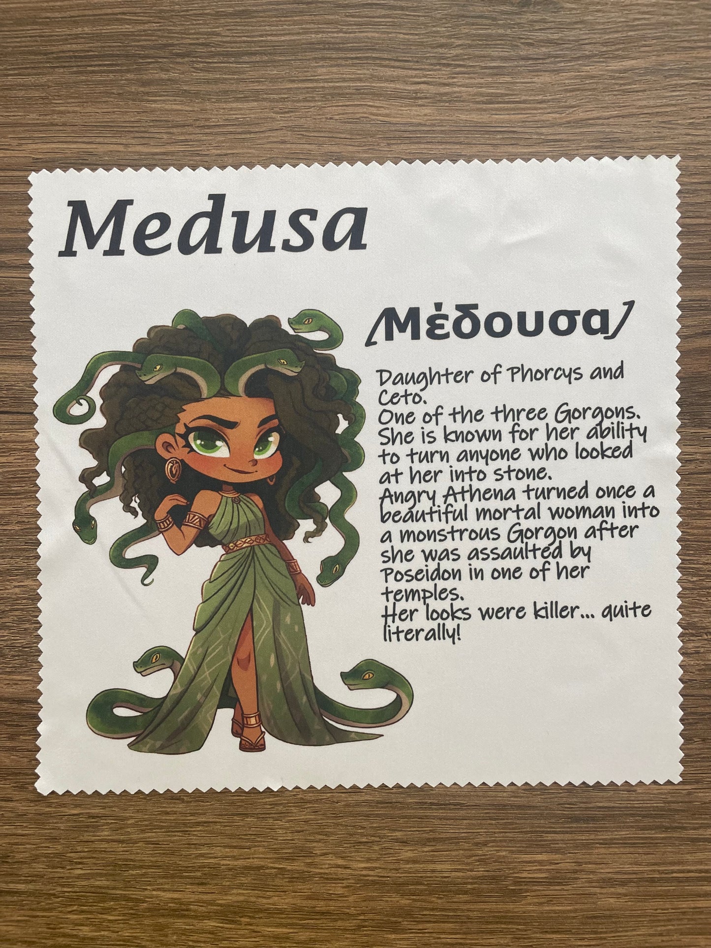Microfiber Cloth Medusa